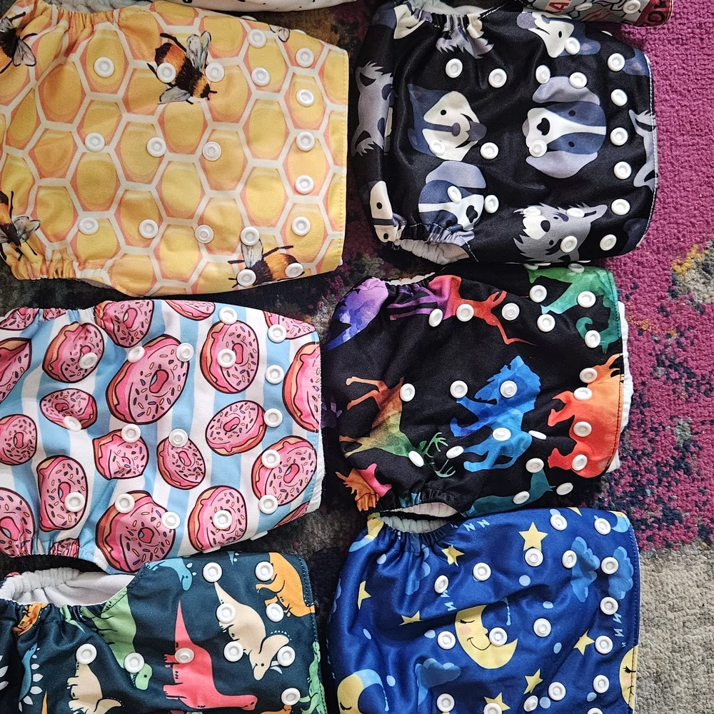 Colorful Pocket Cloth Diapers